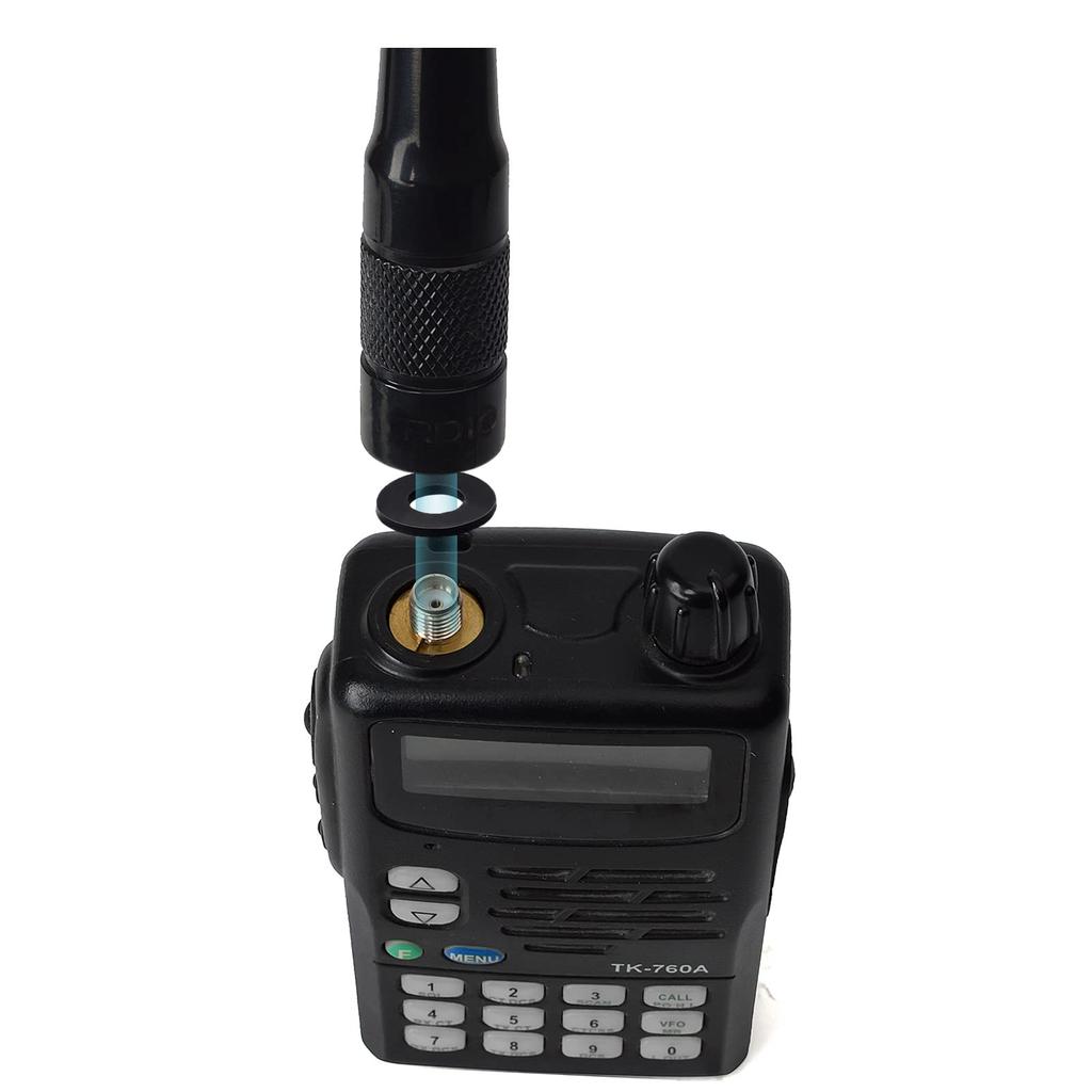 351MHz Digital Simple Radio Flexible Handheld Antenna SMA Type for Icom, Yaesu, and Motorola