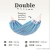 LA SIESTA Classic Hammock Modesta Double Size Made of 100mm Material [1-2 Person] (Azure [Blue]) MOH16-X3