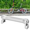 Aluminum Alloy Easy Wheel Extension Telescopic Bar for 3sixty Folding Bike 124mm Contraction Length