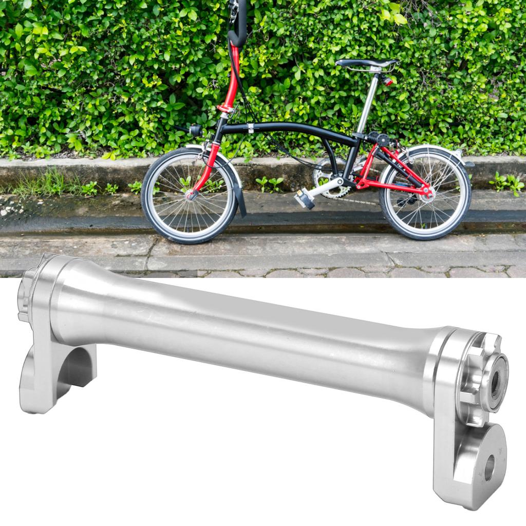Aluminum Alloy Easy Wheel Extension Telescopic Bar for 3sixty Folding Bike 124mm Contraction Length