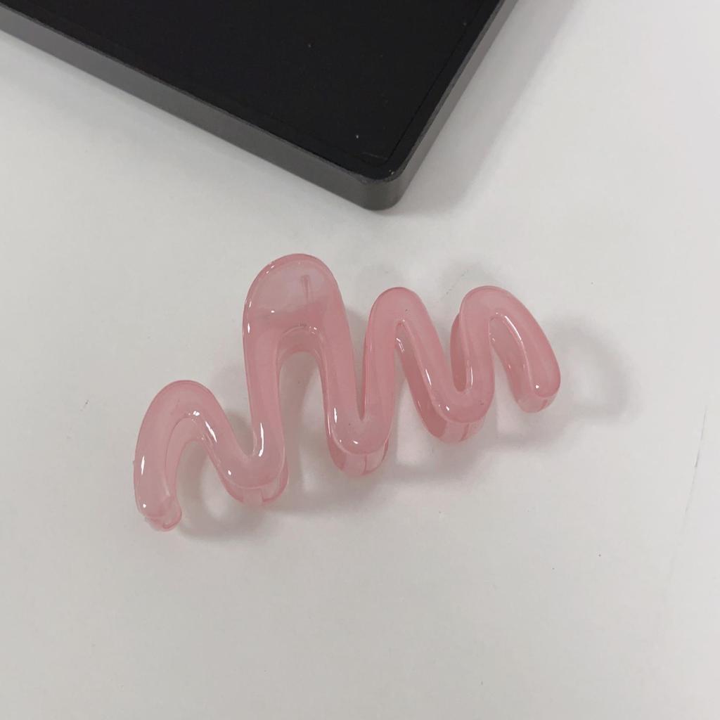 Large High-End Wave Claw Clip for Thick Hair - Women's Hair Accessory for Updos and Back-of-Head Styles