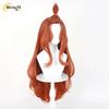 Anime Chainsmoker Cat Aruko Sakai Long 80cm Orange Brown Cosplay Anime Wig Heat Resistant Hair Halloween Party Wigs