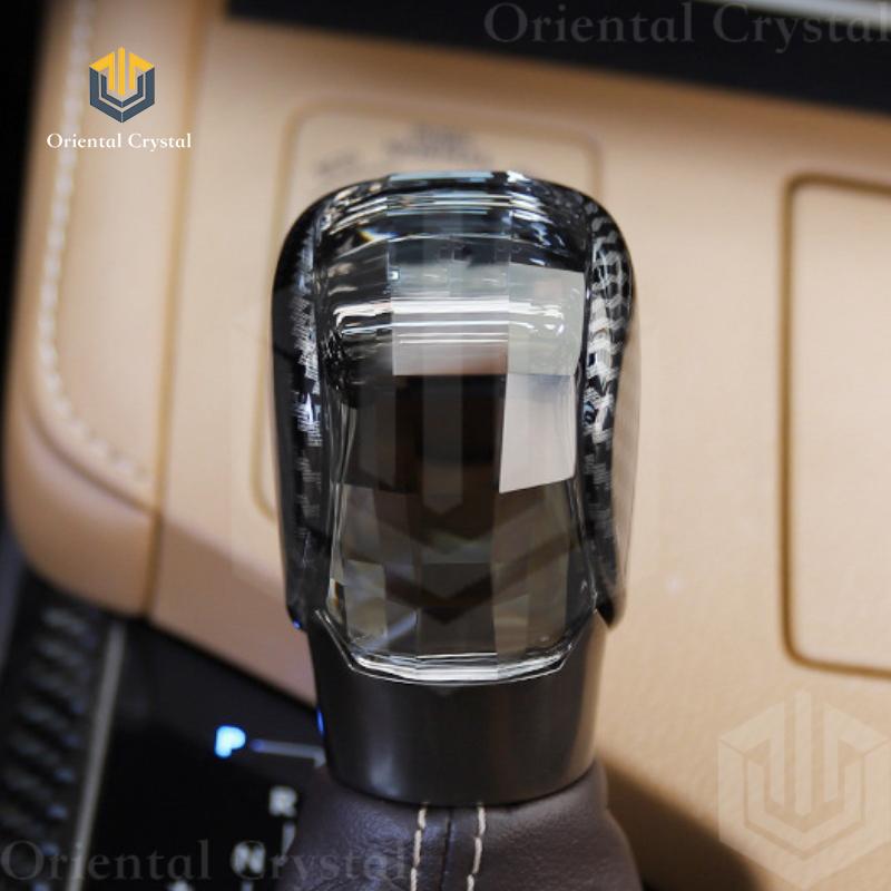 LED Seven Color Luminescence Crystal Gear Shift Knob Suitable for Lexus 15-17 ES 15-20 NX 15-22 RX 15-21 IS 16-17 GS RC Crystal