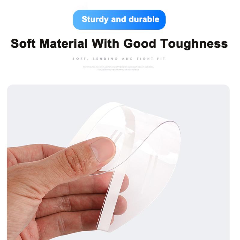 2Pcs Transparent Car Rearview Mirror Rain Eyebrow Visor Cover For Citroen C2 C3 C4 C5 X7 Berlingo Xsara C8 C4L DS3 DS4 DS5 LS DS