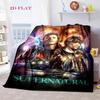 Supernatural Forces blanket Camping trip blanket Digital printing Office rest blanket Air conditioning blanket