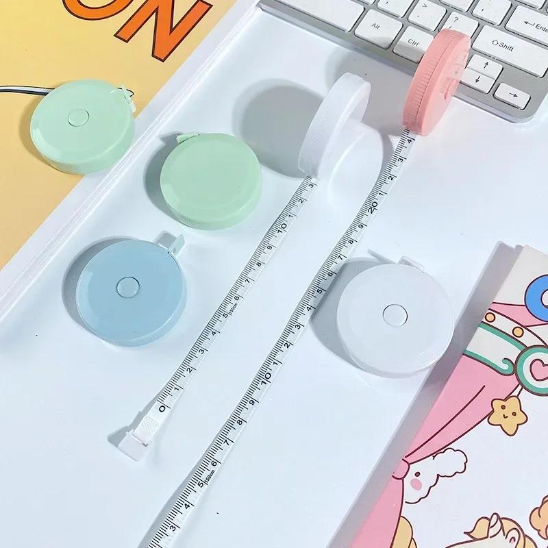 Portable Tape Measure With Double Scale Plastic Tape Measure for Weight Loss Medical Body Measurement Sewing Tool Tailor Craft