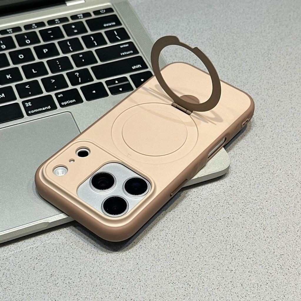 Dual-Color Magnetic iPhone 17 PRO MAX Anti-Slip Case with Apple 16 Drop-Proof Full Coverage