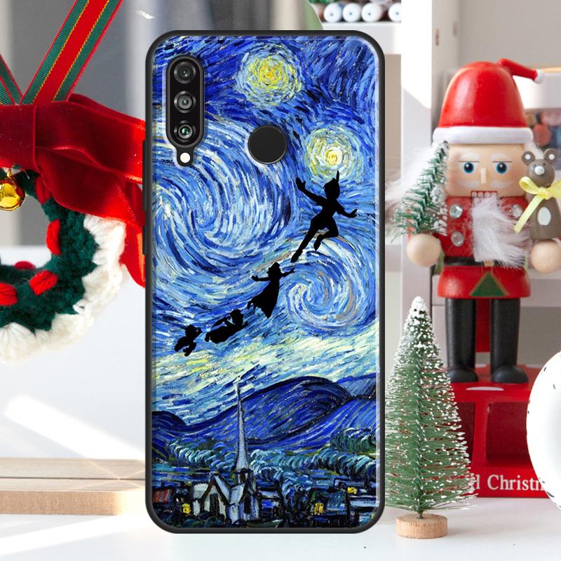Van Gogh Starry Sky For Huawei Nova 5T 9 10 SE 7i 8i 11i 12i Y73 Y72 Y61 Y91 Y60 Y70 Y90 P20 P40 P30 Lite Case