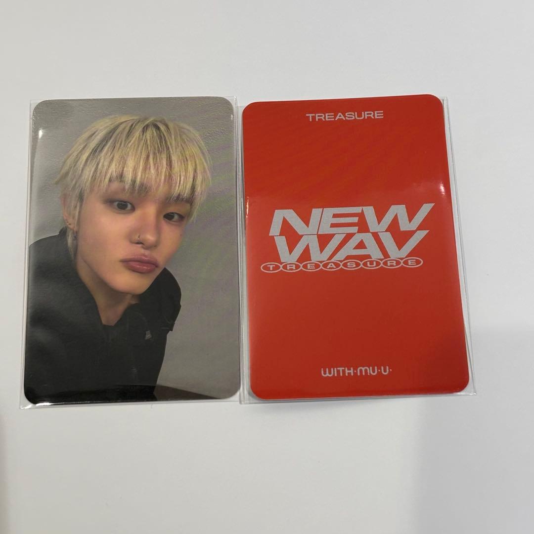 [USED] TREASURE Korea Limited Edition Bonus Photocard Jihoon NEW WAV Lucky Draw