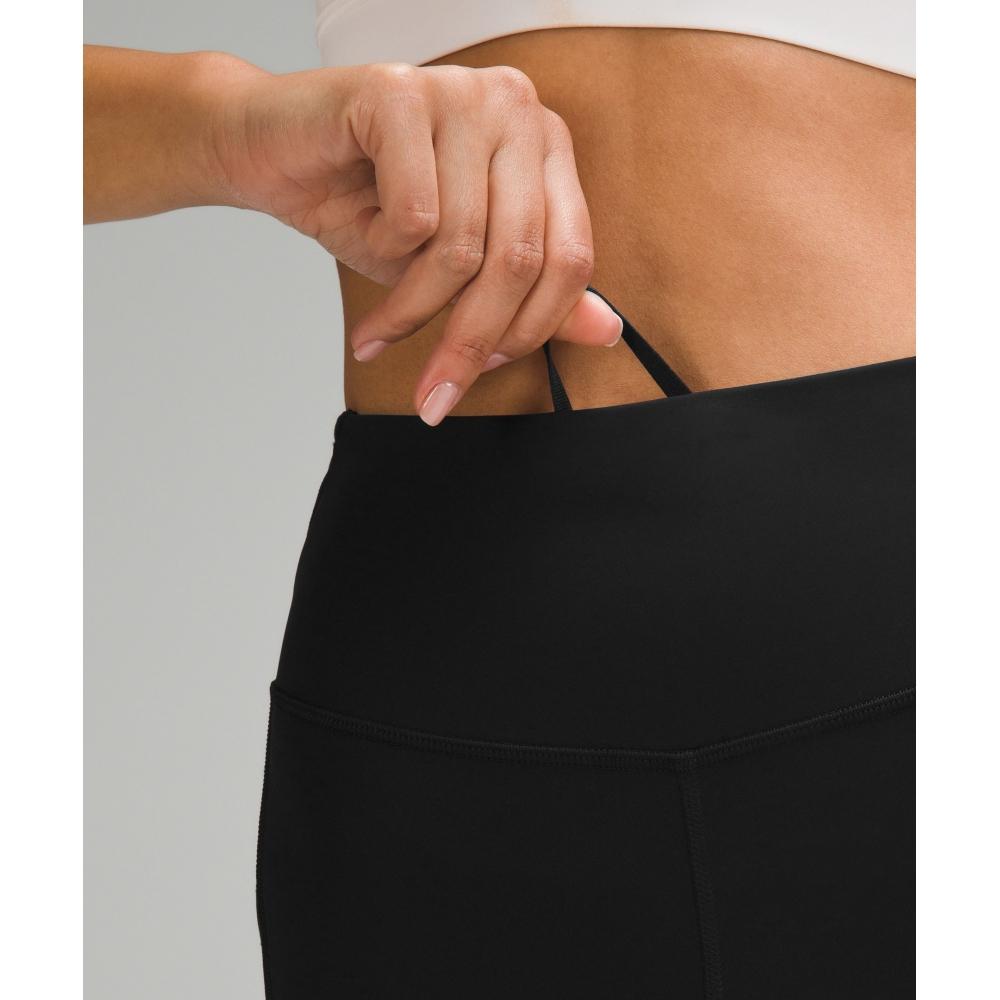 Lululemon Fast And Free High Rise Tight 28  Pockets  Updated Black