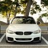 For BMW 4 Series F32 F33 F36 M-Tech 2014-2020 Car Front Bumper Splitter Lip Front Blade Body kits Side Splitter Trim Accessories