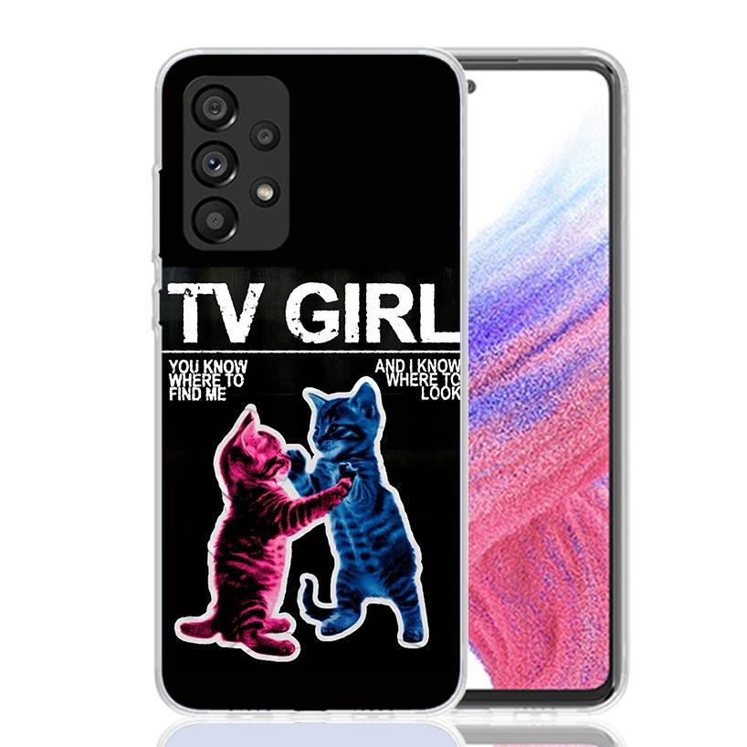 TV Girl Album Phone Case For Samsung Galaxy A52 A32 A22 A12 A02S A50S A30S A51 A31 AA71 Note 20 Ultra 10 S10 Plus Galaxy A52 A42