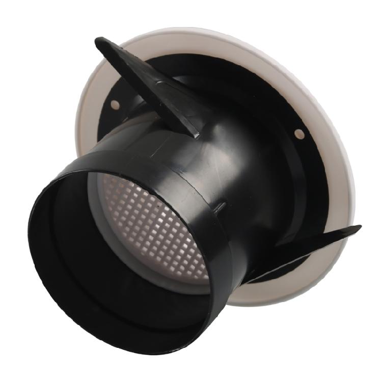 Round Adjustable Air Vent ABS Ventilation Grille Air Vent Cover for Bathroom