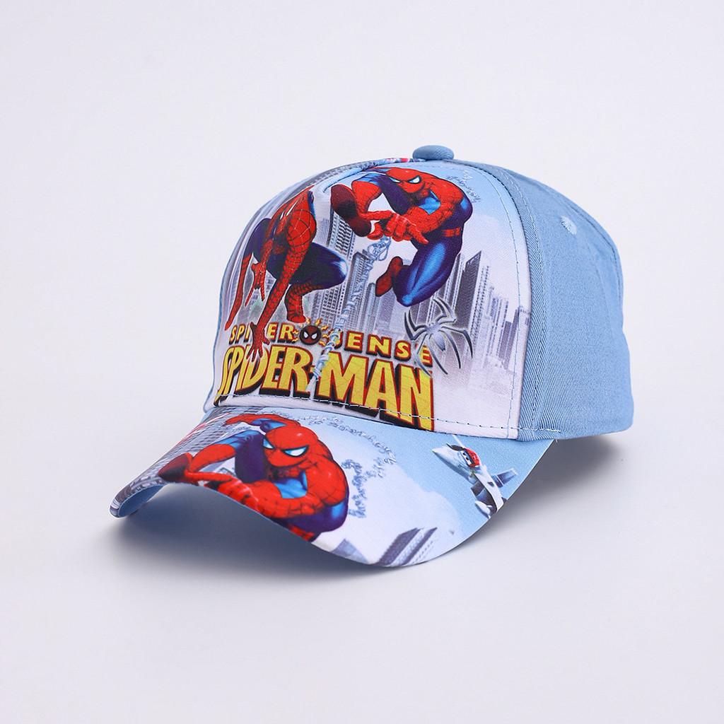 Childrens Cartoon Spider Man Baseball Cap With Breathable Polyester For Summer Outdoor Play