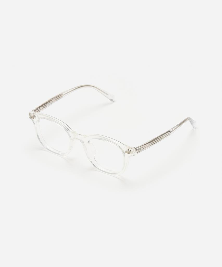 Peullang Pf300 50 Wellington Horn-Rimmed Clear (C2)