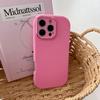 Candy Color Oval Matte Soft Silicone Protective Phone Cover Case For iPhone 11 12 13 14 15 Plus 16 17 Pro Max
