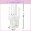 Dual Band Wifi Range Extender With 80211ac Signal Booster For Home Office Connectivity