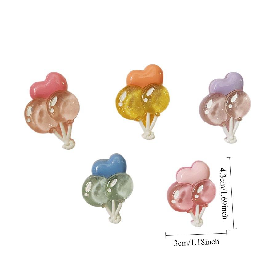 

5pcs Personalized and Fun Balloon Refrigerator Magnets Cute Creative Fridge Po Message Magnet Decorative
