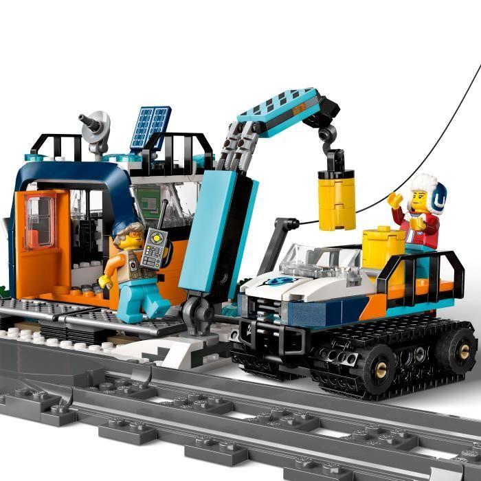 LEGO City 60470 Der Arktis-Entdecker-Express - Spielzeug für Jungen ab 7 Jahren