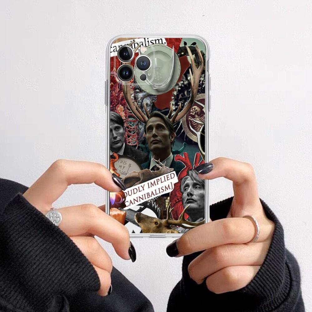 Hannibal Phone Case for iPhone 16 15 8 7 6 6S Plus X SE XR XS 14 11 12 13 Mini Pro Max Mobile Case