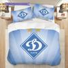 Dynamo Kyiv Pattern Bedding Quilt Set Quilt Cover Pillowcase Home Decoration Birthday Gift (1 * Duvet Cover + 2 * Pillowcase, Without Core)