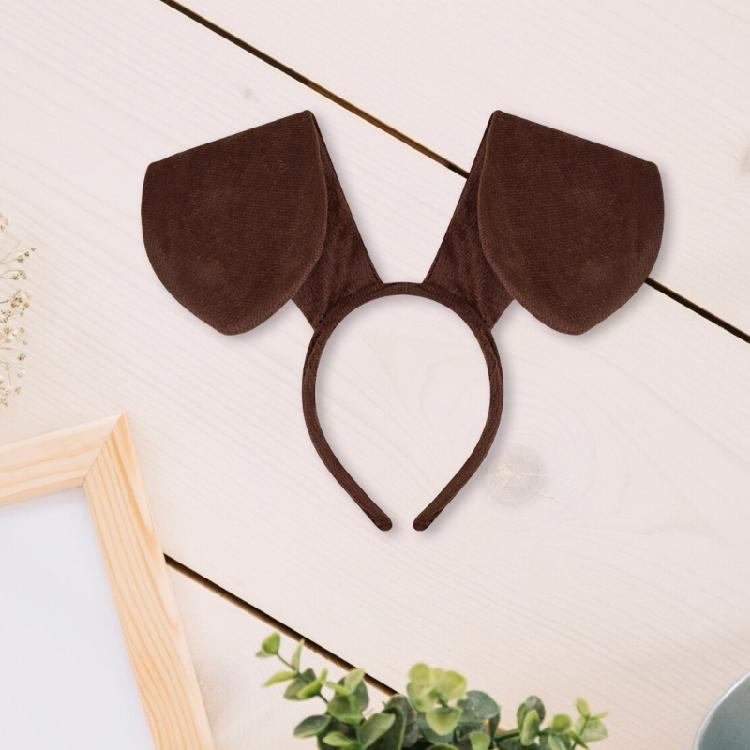 Hund Cosplay Kostüm Dekorationen Zubehör Kinder Hund Verkleiden Festival Plüsch Schmuck Süßes Hund Stirnband Cosplay Requisiten