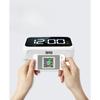 Alarm Clock LED Bluetooth Music Clock Charging Intelligent Voice Control Mirror Hour Time 5 Groups of Alarm Clock