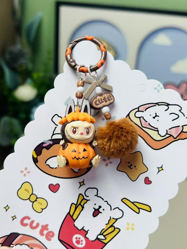 Halloween Pumpkin Doll Blind Box PVC Pendant Mini Cartoon Tide Play Cute Grain Accessories Jewelry Figure
