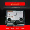 Land Rover Range Rover Velar Navigation Tempered Glass Protector for Defender and Aurora Center Console.