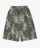 Nainneoscheu Leopard Grunge Cropped Shorts_Grey