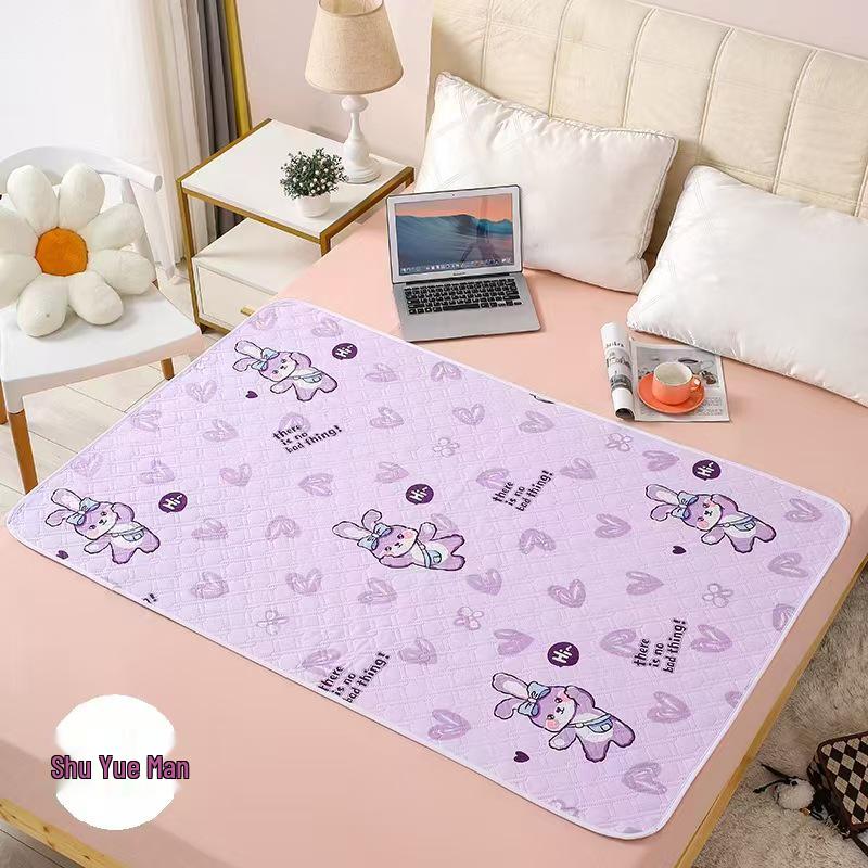 Washable Waterproof Incontinence & Menstrual Care Pad - Non-slip Bed Protection for Adults & Children