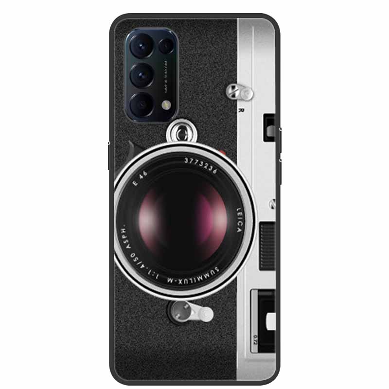 Funda Für OPPO A74 Telefon Fall Abdeckung Schwarz Silikon Weiche Rückseitige Abdeckung Fall Für OPPO A74 F19 A54 Fall Coque für OPPO A74 EINE 74 Fall