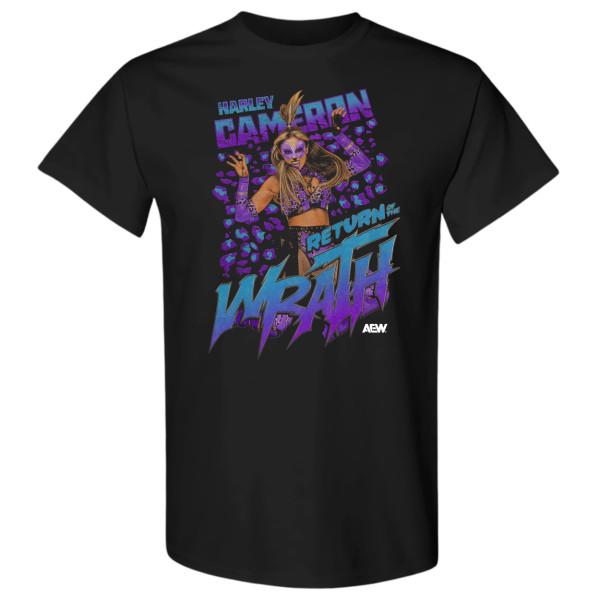 Harley Cameron  Return of the Wrath AEW Official TShirt Unisex T-Shirt M