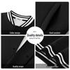 MINISO Men's American Style Color-Block Baseball Jacket