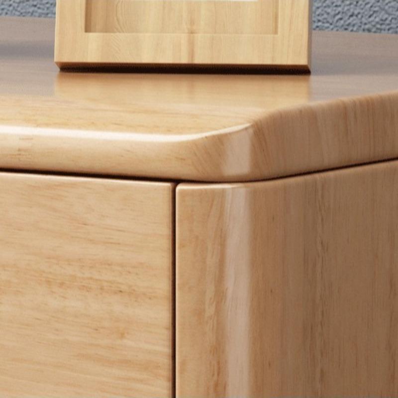 Wooden Bedside Tables Aesthetic Bedside Table Modern Nordic Nightstands Minimalist Luxury Nightstand with Drawers Room Furniture