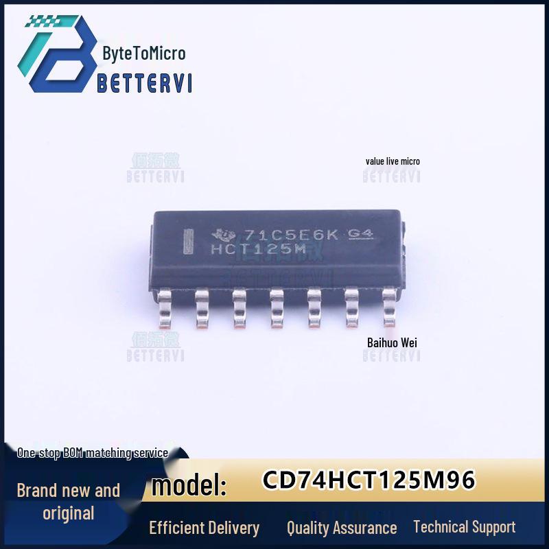 

Authentic Texas Instruments CD74HCT125M96 SOIC-14 Buffer/Driver/Transceiver
