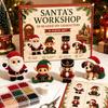 Sauberes, schmutzfreies Bastel-3D-Perlen-DIY-Set, Lebensechtes Weihnachtstier-Perlen-Set, Kreatives DIY-Kunst- und Bastelset, Handgefertigtes, Einfaches Stickset für