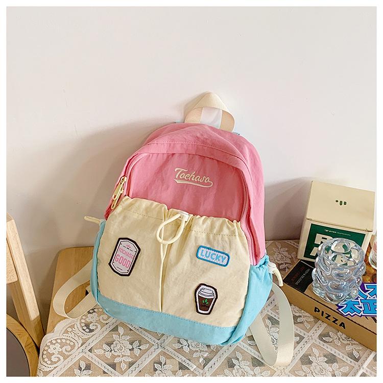 

Школьный рюкзак школьный рюкзак тренд школьный рюкзак 2025 лето нишевый дизайн досуг иностранная индивидуальность женский рюкзак розовый