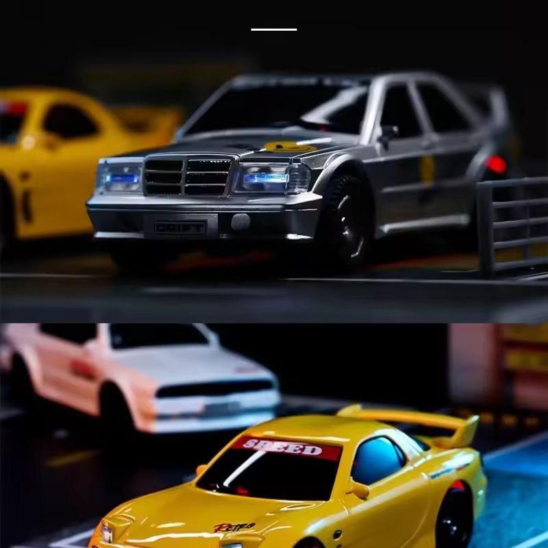 Mini Rc Drift Car For Desktop Full-Proportional Control Smooth Drifting Classic Simulated Models Collectors 1 43 4wd 3 Kid Friendly Entertaining Fun