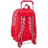 Schulrucksack - SAFTA - Hello Kitty ICONIC - Großes Modell mit Trolley - Farbe Rosa - Kind