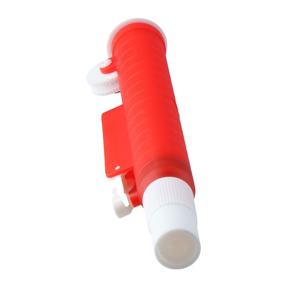 

Plastic Pipette Pumps Red Lab Tool Easy to Clean Scientific Pipette Pump Laboratory Research