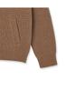 IOLO Merino Wool Knit Fur Jacket_Camel