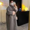Double-sided Suede Lamb Wool Coat Women's Winter Thickened Fur Integrated Medium and Long Imitation Fur Coat Fashion