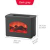 Fireplace Flame Night Lights with Air Humidifier Colourful Flame LED Light USB Essential Oil Aromatherapy Diffuser Creative Gift