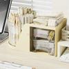 1pcs Rotating Pen Holder Storage Box Desktop Multifunctional Large Capacity Office Good Item