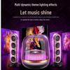 Crystal 5 Bluetooth Speaker: Desktop Stereo Surround Sound with App Control for Home Use