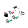 Ignition Switch Door Lock Cylinder Tailgate Lock Kit with Keys Replacement for Ford F 250 F 350 1998 2007 707624