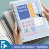 B5 Detachable Coil Ring Binder Thickened Notebook - High Aesthetic Ins Style