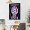 Fc Bayern Munich Wall Decor Tapestry Art For Pet Memorial Birthdaywedding Party Backdrop Family Gift