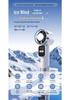 Portable Silent Handheld/Desktop Fan – Long Battery Life for Office or Outdoor Use